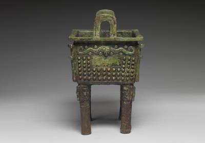 图片[3]-Square ding cauldron of Zuo Ce Da, early Western Zhou period, c. 11th-10th century BCE-China Archive